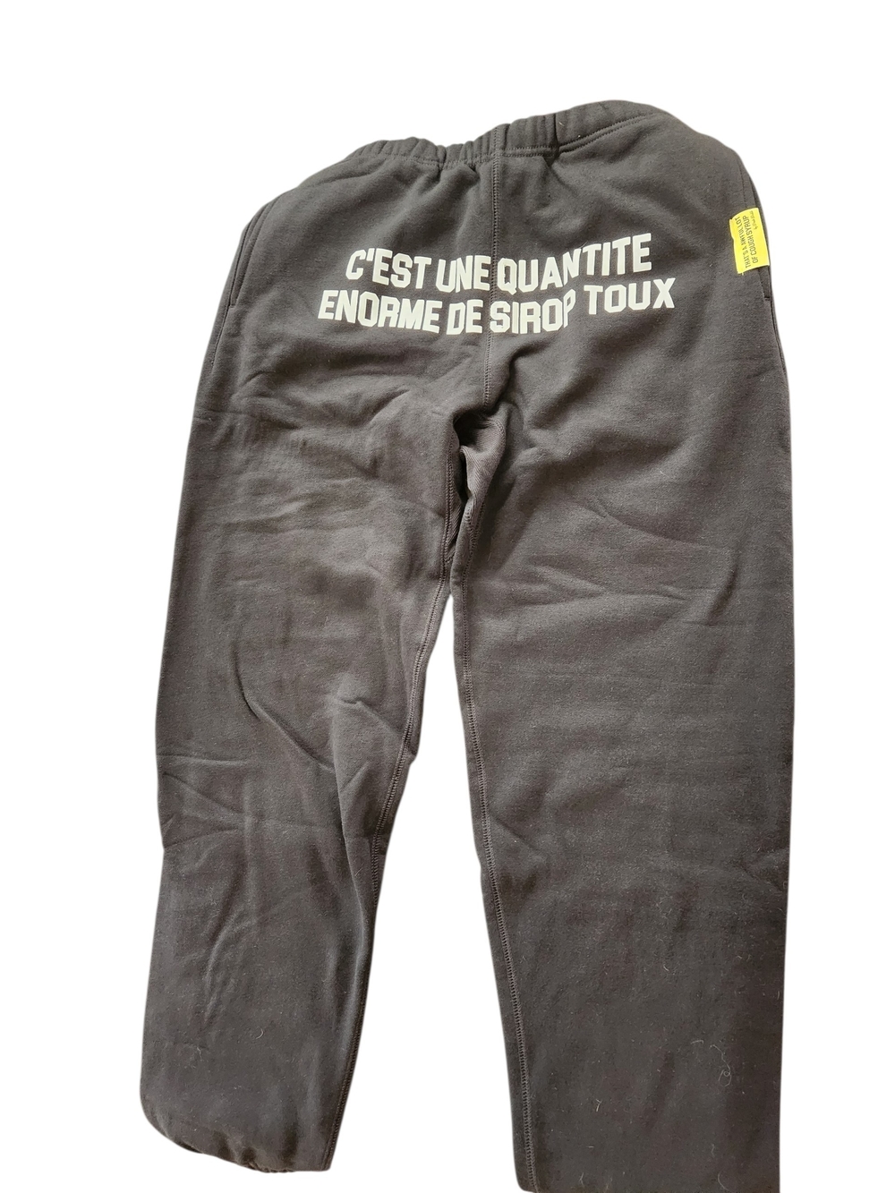 That's A Awful Lot Of Cough Syrup Joggers (French Wording) SZ:S
